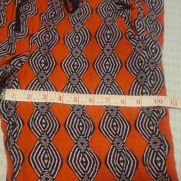 Democracy Palazzo Pants (L) Red Black White Wow - Picture 11 of 12